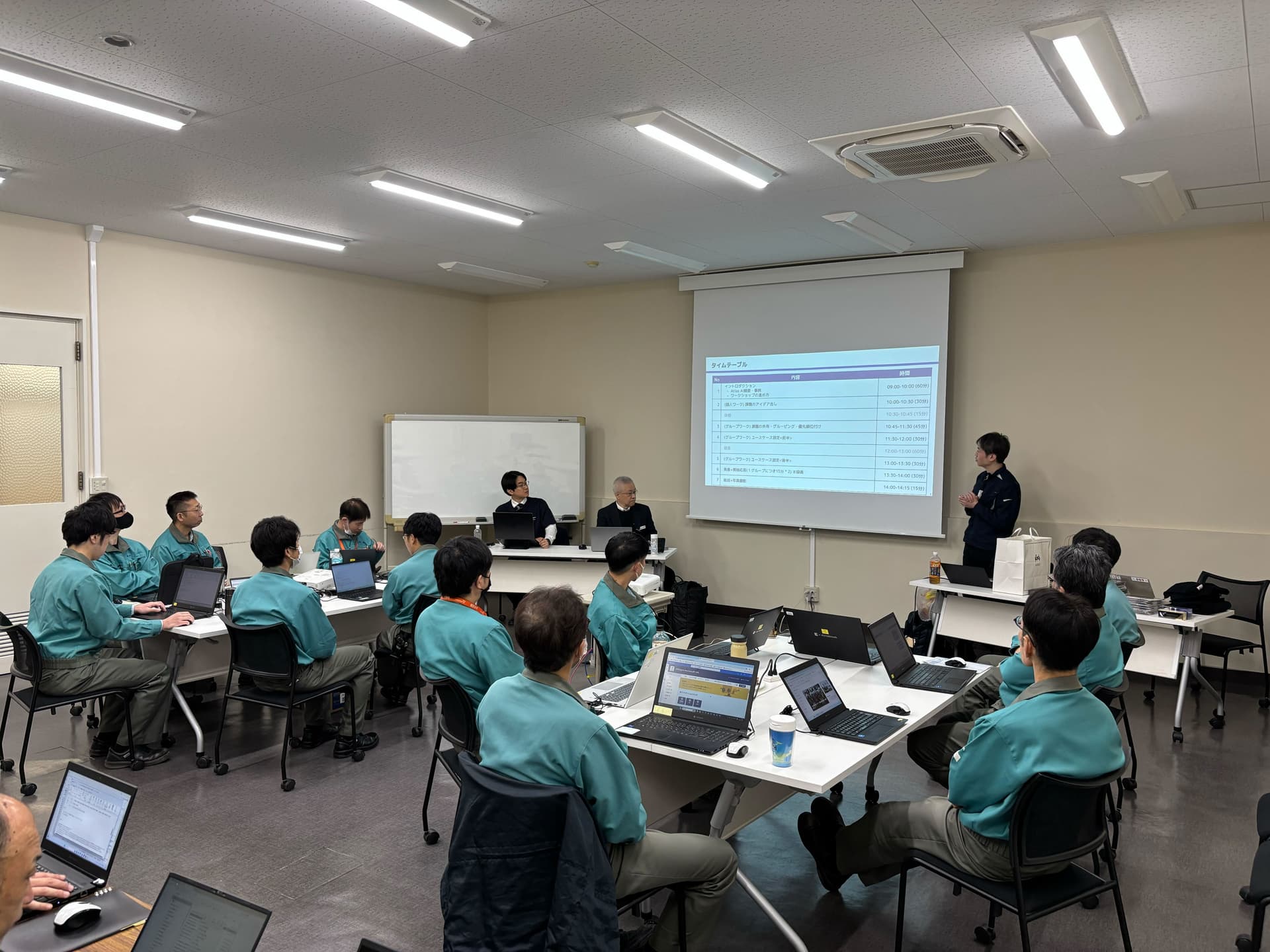 Cognite Atlas AI workshop at the Tokuyama Factory